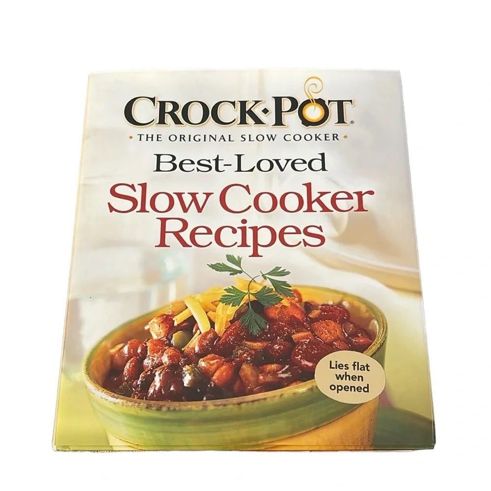 Crockpot Best-Loved Slow Cooker Recipes Hardcover Book